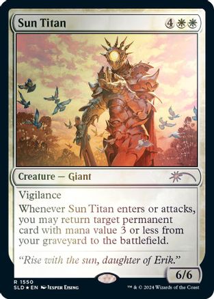 Sun Titan (Rainbow Foil) (SLD-1550)