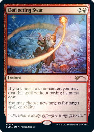 Deflecting Swat (Rainbow Foil) (SLD-1552)
