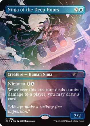 Ninja of the Deep Hours (Rainbow Foil) (SLD-1912)