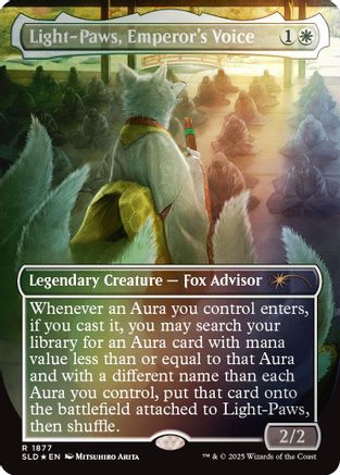 Light-Paws, Emperor's Voice (Rainbow Foil) (SLD-1877)