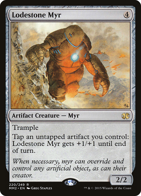 Lodestone Myr (MM2-220) (Foil)