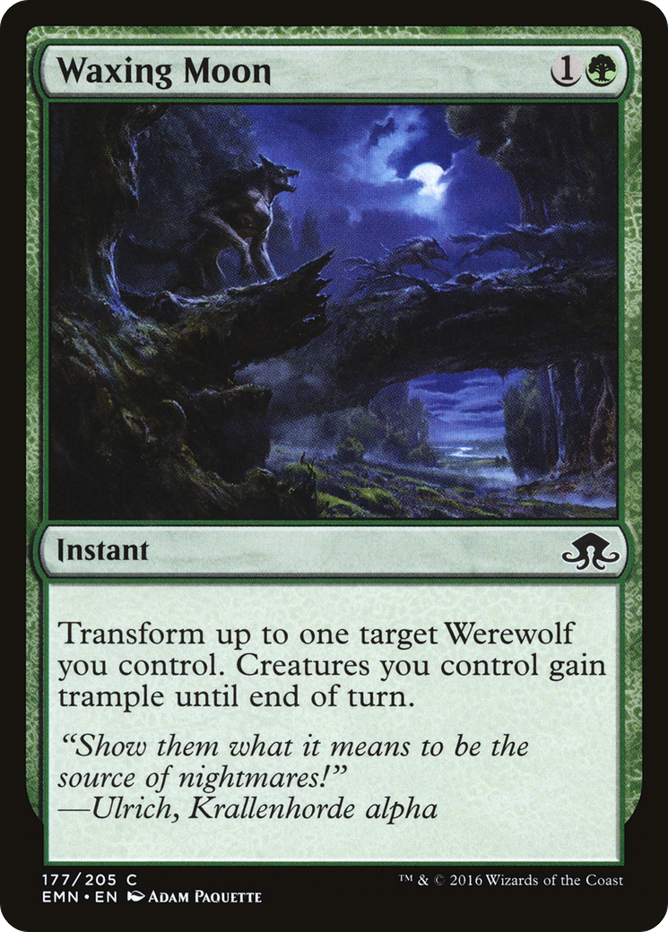 Waxing Moon (EMN-177) (Foil)