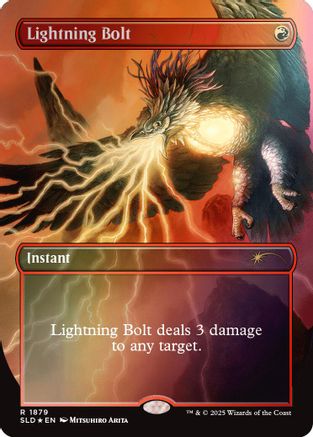 Lightning Bolt (1879) (Rainbow Foil) (SLD-1879)