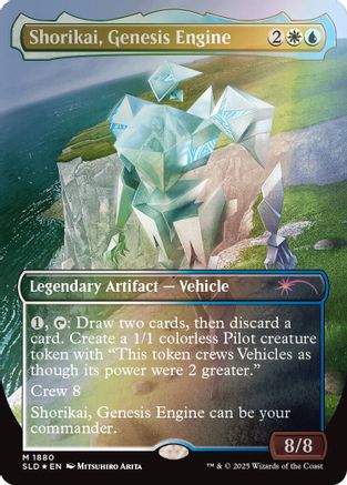 Shorikai, Genesis Engine (Rainbow Foil) (SLD-1880) (Foil)