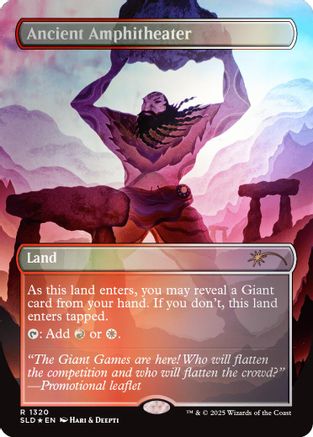 Ancient Amphitheater (Rainbow Foil) (SLD-1320)