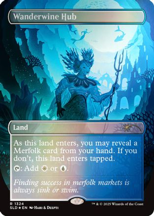 Wanderwine Hub (Rainbow Foil) (SLD-1324)