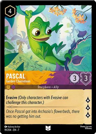 Pascal - Garden Chameleon (7-019) (Cold Foil)