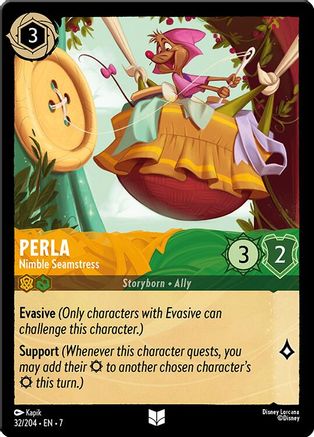 Perla - Nimble Seamstress (7-032) (Cold Foil)