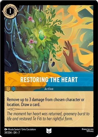 Restoring the Heart (7-039) (Cold Foil)