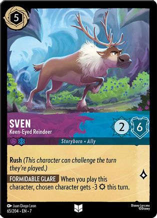 Sven - Keen-Eyed Reindeer (7-065) (Cold Foil)