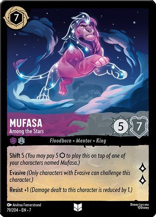 Mufasa - Among the Stars (7-079) (Cold Foil)