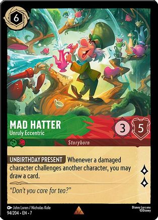 Mad Hatter - Unruly Eccentric (7-094) (Cold Foil)