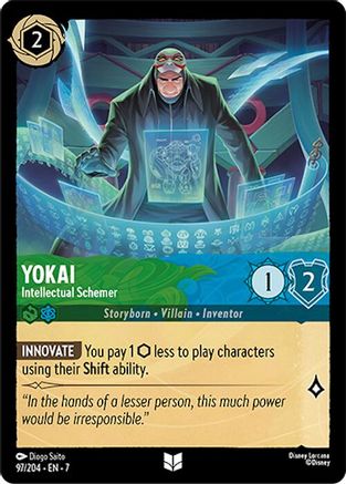 Yokai - Intellectual Schemer (7-097) (Cold Foil)