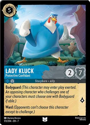 Lady Kluck - Protective Confidant (7-172) (Cold Foil)