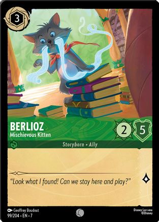 Berlioz - Mischievous Kitten (7-099)