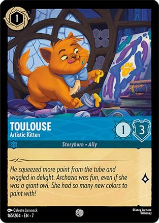 Toulouse - Artistic Kitten (7-165) (Cold Foil)
