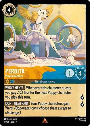 Perdita - Playful Mother (7-002) (Cold Foil)