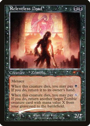Relentless Dead (Retro Frame) (SLD-850) (Foil)