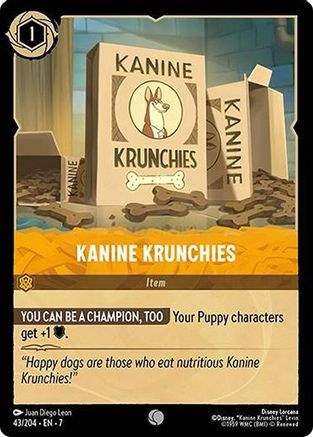 Kanine Krunchies (7-043) (Cold Foil)