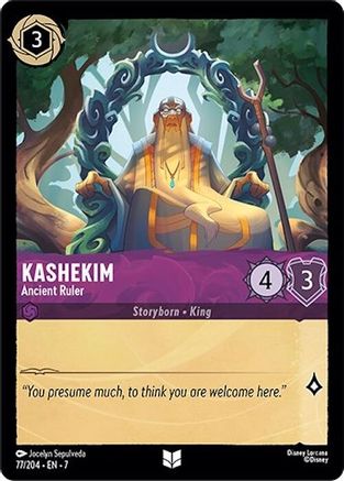 Kashekim - Ancient Ruler (7-077) (Cold Foil)
