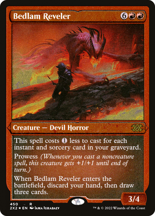 Bedlam Reveler (2X2-450) (Etched Foil)