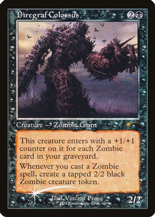 Diregraf Colossus (Retro Frame) (SLD-840) (Foil)