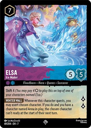 Elsa - Ice Maker (7-069) (Cold Foil)