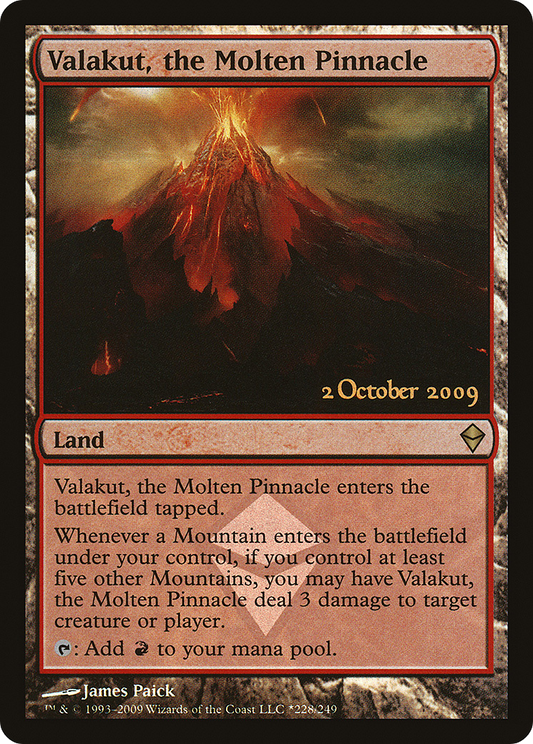 Valakut, the Molten Pinnacle (LARP-228★) (Foil)