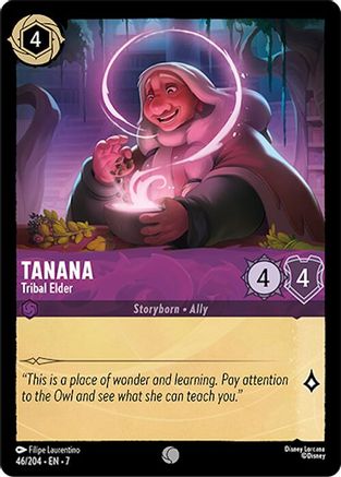 Tanana - Tribal Elder (7-046) (Cold Foil)