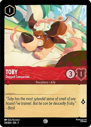 Toby - Dogged Companion (7-131)