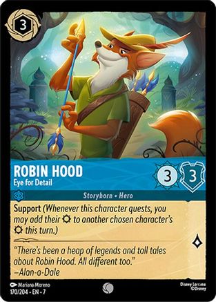 Robin Hood - Eye for Detail (7-170) (Cold Foil)