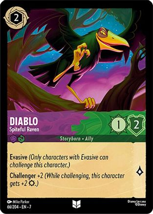 Diablo - Spiteful Raven (7-066) (Cold Foil)
