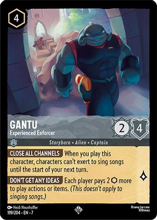 Gantu - Experienced Enforcer (7-199) (Cold Foil)