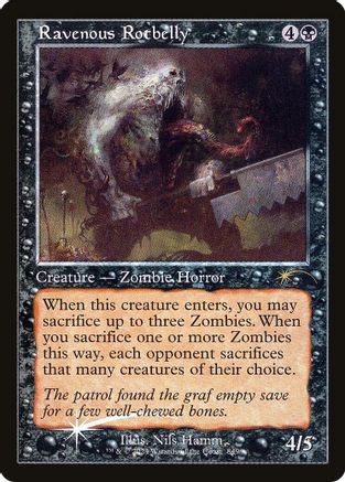 Ravenous Rotbelly (Retro Frame) (SLD-849) (Foil)