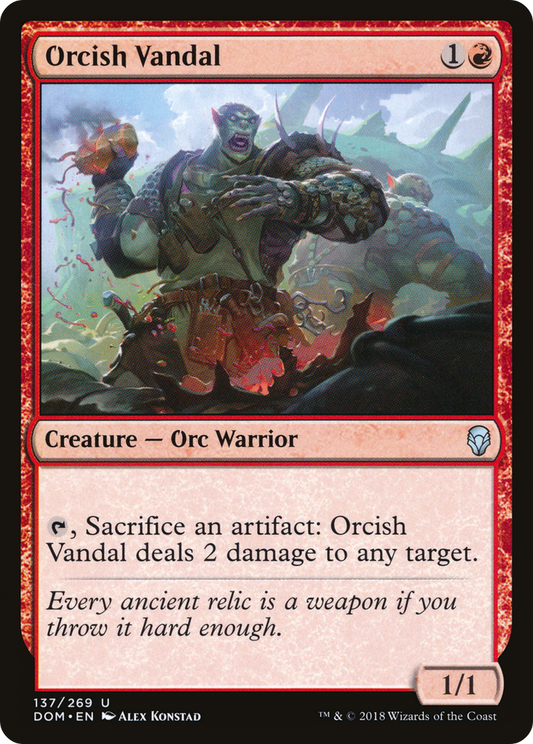 Orcish Vandal (DOM-137)