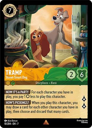 Tramp - Street-Smart Dog (7-010) (Cold Foil)
