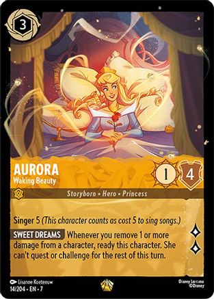 Aurora - Waking Beauty (7-014) (Cold Foil)