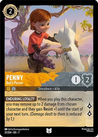 Penny - Bolt's Person (7-021) (Cold Foil)