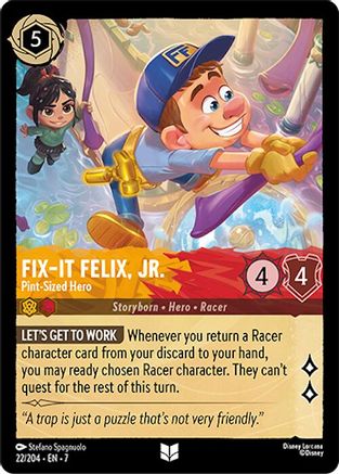 Fix-It Felix, Jr. - Pint-Sized Hero (7-022) (Cold Foil)