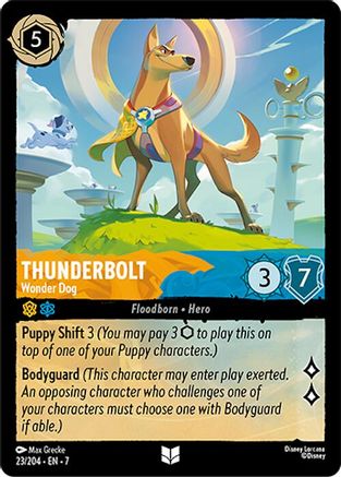 Thunderbolt - Wonder Dog (7-023) (Cold Foil)