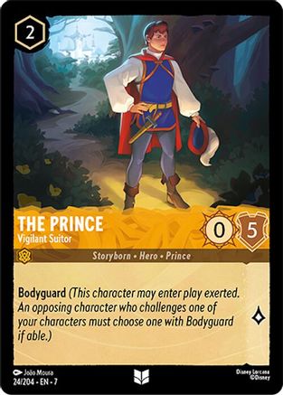 The Prince - Vigilant Suitor (7-024) (Cold Foil)