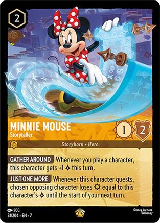 Minnie Mouse - Storyteller (7-031) (Cold Foil)