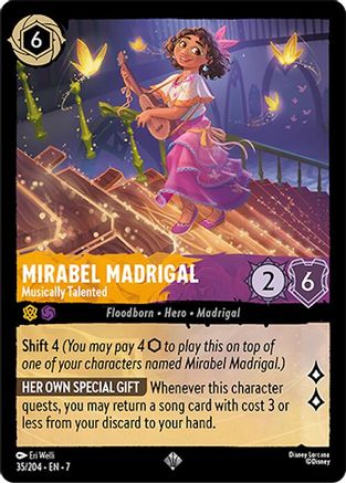 Mirabel Madrigal - Musically Talented (7-035) (Cold Foil)