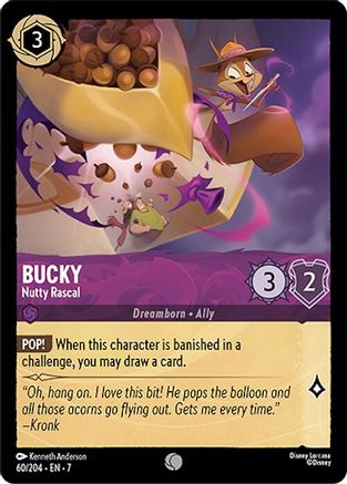 Bucky - Nutty Rascal (7-060) (Cold Foil)
