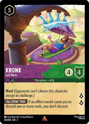 Kronk - Laid Back (7-063) (Cold Foil)