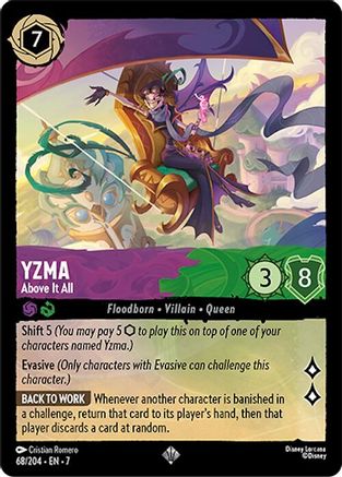 Yzma - Above It All (7-068) (Cold Foil)