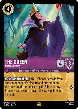The Queen - Jealous Beauty (7-074) (Cold Foil)