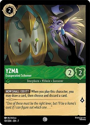 Yzma - Exasperated Schemer (7-101) (Cold Foil)