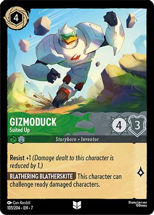 Gizmoduck - Suited Up (7-105) (Cold Foil)