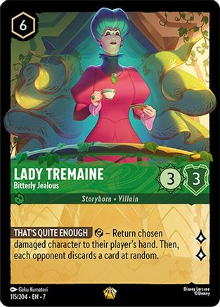 Lady Tremaine - Bitterly Jealous (7-115) (Cold Foil)